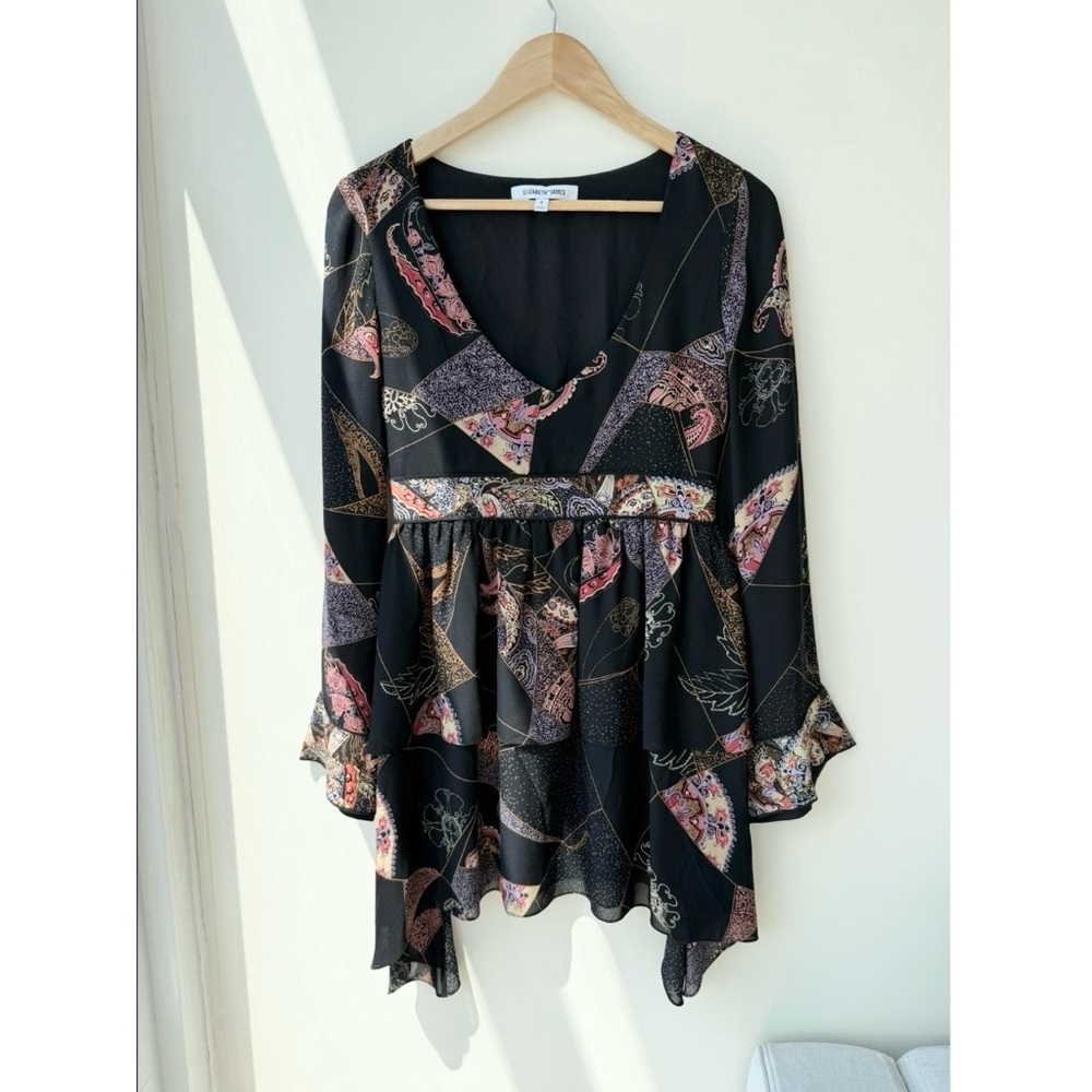 Elizabeth and James Lilou Silk Mini Dress